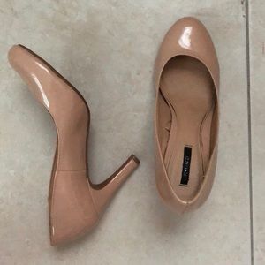 Forever 21 Nude patent heels